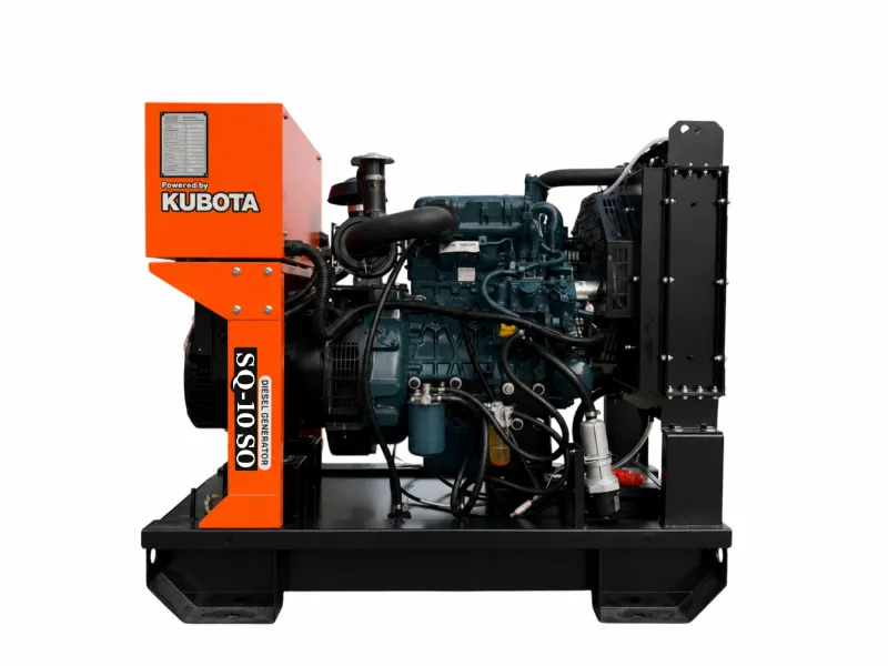 Открытый дизельный генератор Kubota SQ-10SO
