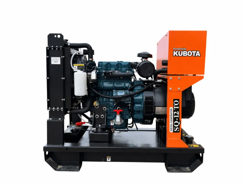Открытый дизельный генератор Kubota SQ-12TO