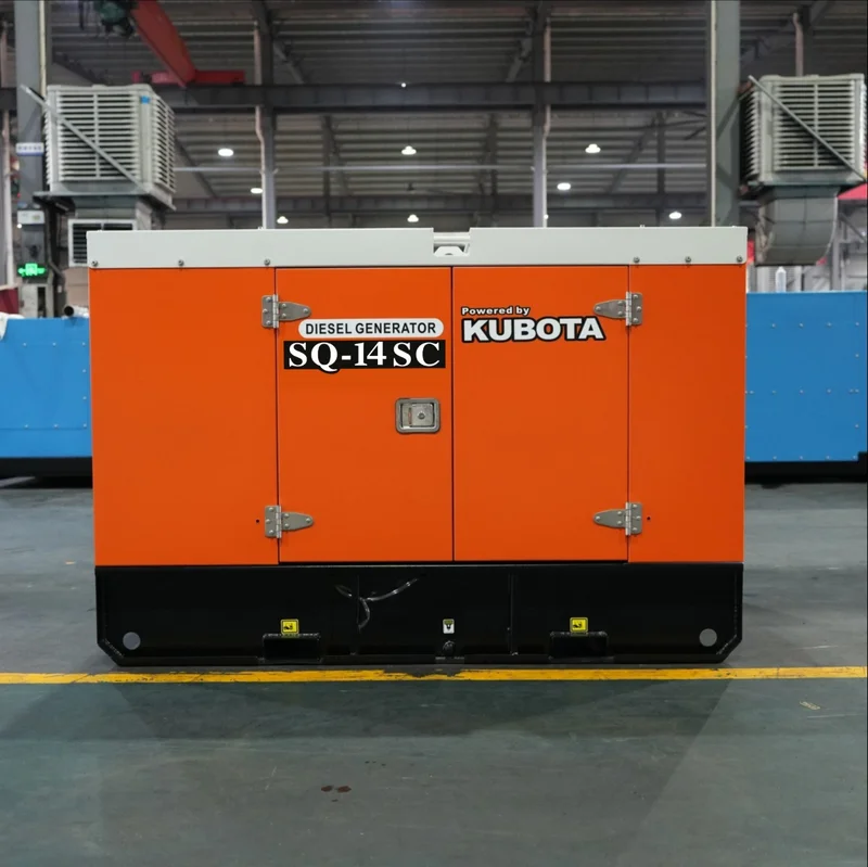 Дизельный генератор Kubota SQ-14SC в шумозащитном кожухе
