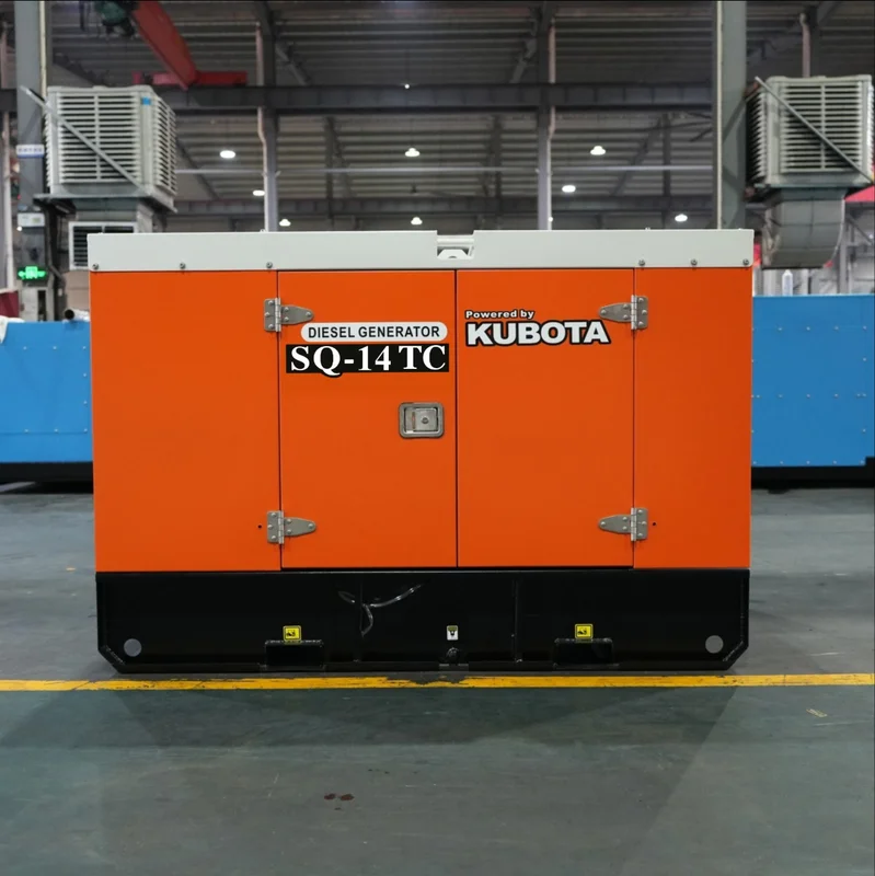 Дизельный генератор Kubota SQ-14TC в шумозащитном кожухе