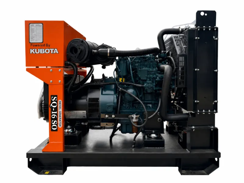 Открытый дизельный генератор Kubota SQ-16SO