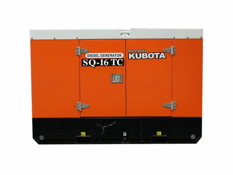 Дизельный генератор Kubota SQ-16TC/3000 в шумозащитном кожухе