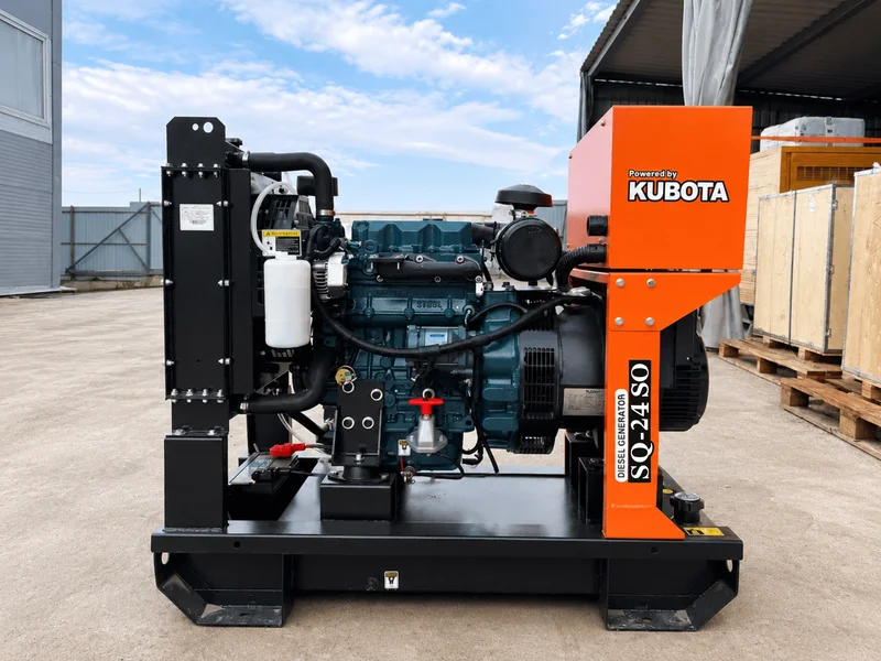 Открытый дизельный генератор Kubota SQ-24SO